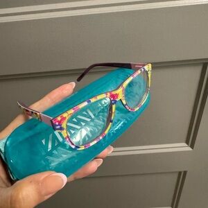 Colorful Patterned Glassframes with Case for little girl